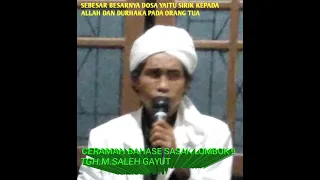 ceramah sasak tgh m saleh inen dose