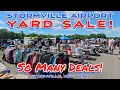 Overwhelmed By Deals at the Stormville Airport Yard Sale Flea Market June 2026 Part Two