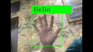 Sign Language Detection Python Projects with Priyansh
