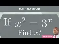 Power Play Solve x 3 x with Lambert W Magic