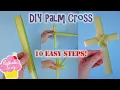 How To Fold A Palm Cross Easy