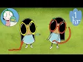 Sarah and Duck Meet The Ribbon Sisters More Sarah Duck Cartoons for Kids