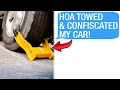 HOA Booted My Car Inside My Own Garage My Response Changed Everything