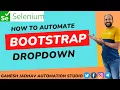 How to automate Bootstrap Dropdown in selenium Ganesh Jadhav