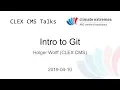 CMS Talks Git Introduction 1