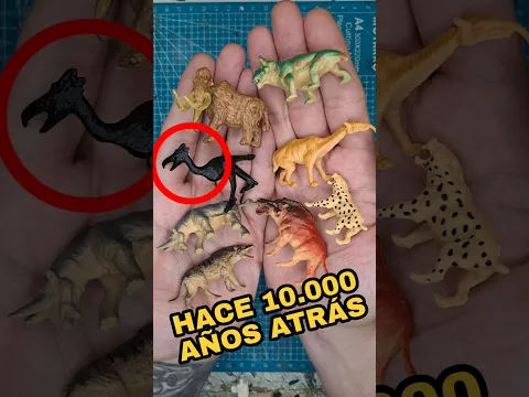 UNBOXING ANIMALES PREHISTÓRICOS #toys #unboxing #dinosaur #diorama #art #craft #diy #shorts