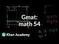 GMAT Math 54 Problem solving GMAT Khan Academy
