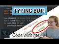 Coding a Typing Bot in 6 lines of code Free Coding Tutorial for Beginners