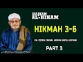 Kajian Kitab Hikam KH Zezen ZA BA || Hikmah Ke 3-6