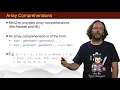 Basic Modeling for Discrete Optimization - Arrays and Comprehensions by University of Melbourne