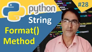 String Format Method in Python tutorial lesson - 28 Python for beginners