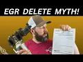 The TRUTH about EGR DELETES Actual Science