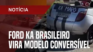 Ford Ka brasileiro vira modelo conversível