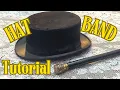 How You Can Make a New Ribbon Hatband for Your Hat