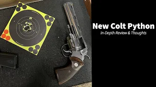 Colt CZ Python Review Thoughts After 650-750 Rounds