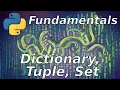 Dictionary Tuple Set Python Basics 14