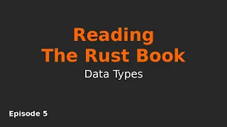 Rust s Data Types