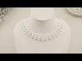 Elegant Layered Pearl Necklace Tutorial | DIY Beaded Bridal Jewelry Design with Pearls & Seed Beads
