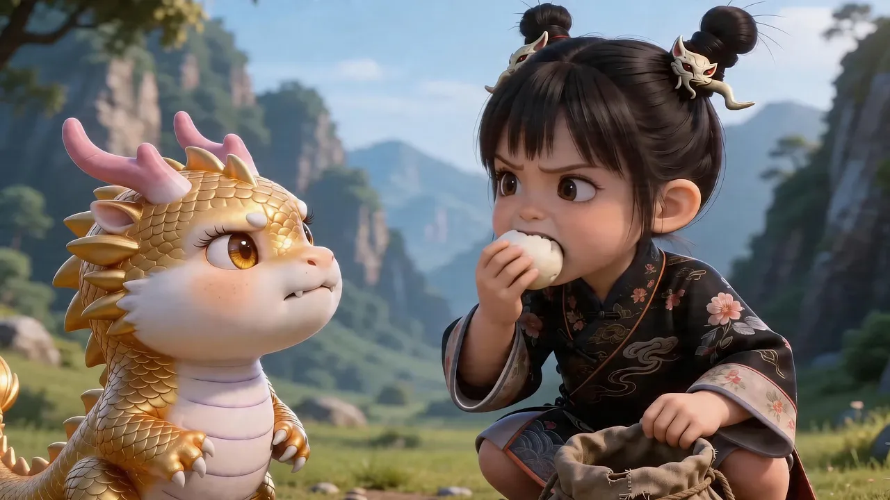 A Little One's Search for Family and a Handsome Beast Pet
