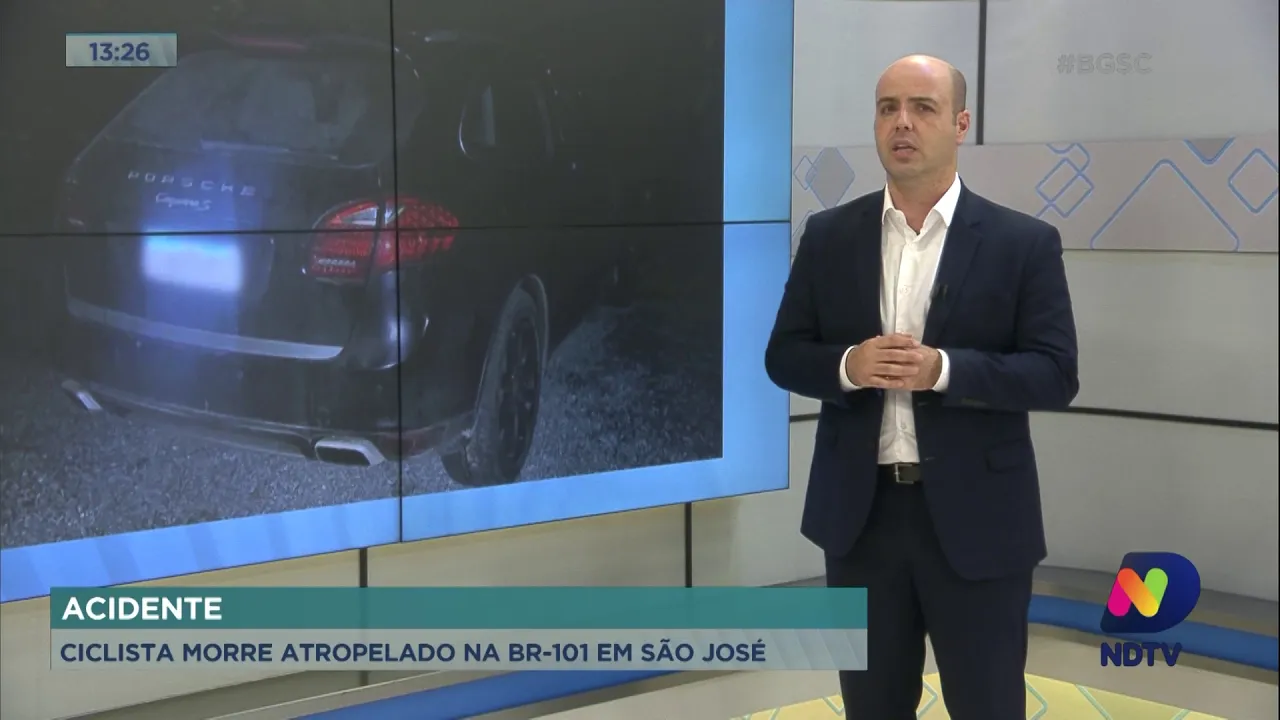 Ciclista é atropelado e acaba falecendo na BR-101 em São José