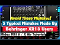 Five Typical Mistakes Made By Behringer XR18 Users And How To Avoid Them - X Air Tutorial