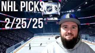 Free NHL Picks: Best Bets for Today’s Games 2/25/25