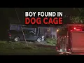 Report Boy rescued in East Side fire was locked in a dog cage police investigating