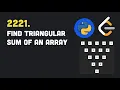 Leetcode 2221 Find Triangular Sum of an Array