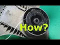 How it Works Line Feed Black Decker 20V Cordless String Weed Trimmer Edger LSTE525