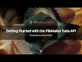 Getting Started with the FileMaker Data API