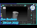 Live Boolean - ZBrush 2022