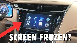 Cadillac CUE Screen Not Working Hard Reset Fix