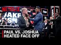 Lagu Anthony Joshua Almost BRAWLS With Jake Paul At Press Conference FACE OFF!