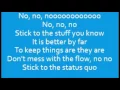 Download Lagu High School Musical - Cast - Stick To The Status Quo (Lyrics)