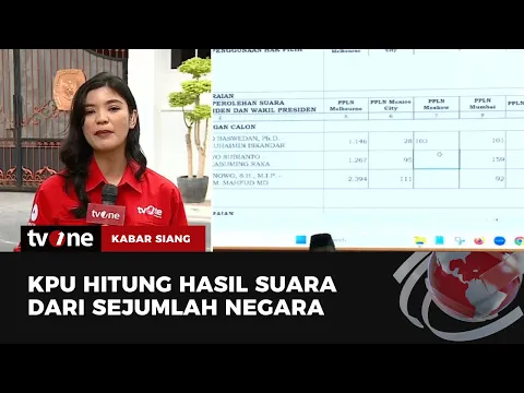 Penghitungan Rekapitulasi Suara KPU Sudah Mencapai 78,04%