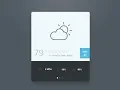 Weather App UI Design In JavaFx Netbeans - Scene Builder