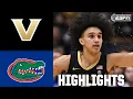 Vanderbilt Commodores vs Florida Gators SEC Tournament Semifinal ESPN College Basketball