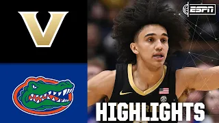 Vanderbilt Commodores vs Florida Gators SEC Tournament Semifinal ESPN College Basketball