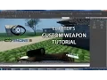 Import custom weapon in Cryengine tutorial with