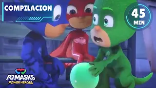 ¡Gekko Flota, El Patinete y Mucho Más! 🦎🎈🛴| PJ Masks Español