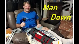 “Man down” knee op. Building SY Mistress