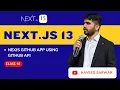 Next js 13 GitHub App using GitHub API