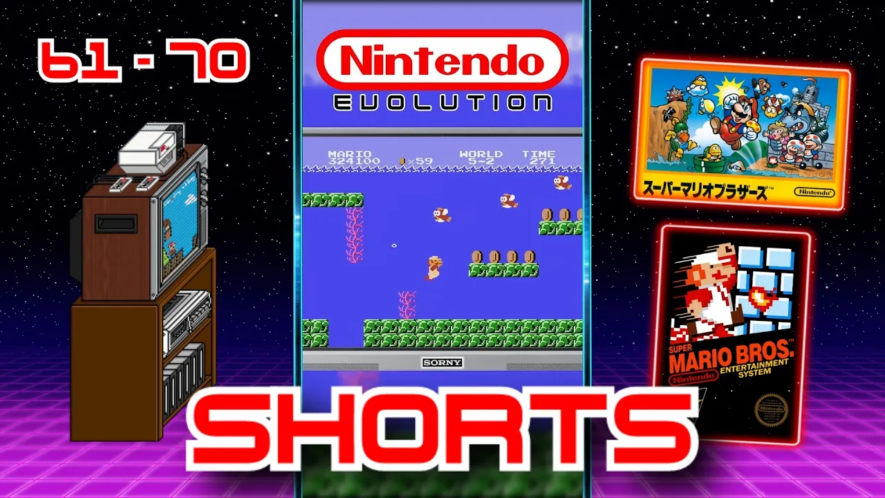 Compilación 61-70 Nintendo Evolution shorts