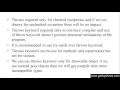 203 Example of throws in Java Programming Hindi