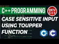 How to Program in C to Check For Uppercase Lowercase Letter