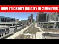 How To Create Any Size City In 2 Minutes With Fantastic City Generator Unity