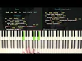 Como tocar "Plegaria para un niño dormido"(Almendra) - Parte 1/2 - Piano tutorial y partitura