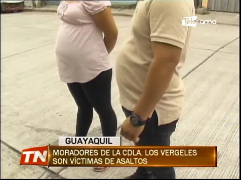 Moradores de la cdla. Los Vergeles son víctimas de asaltos