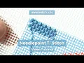 How to Needlepoint T-Stitch - Tutorial