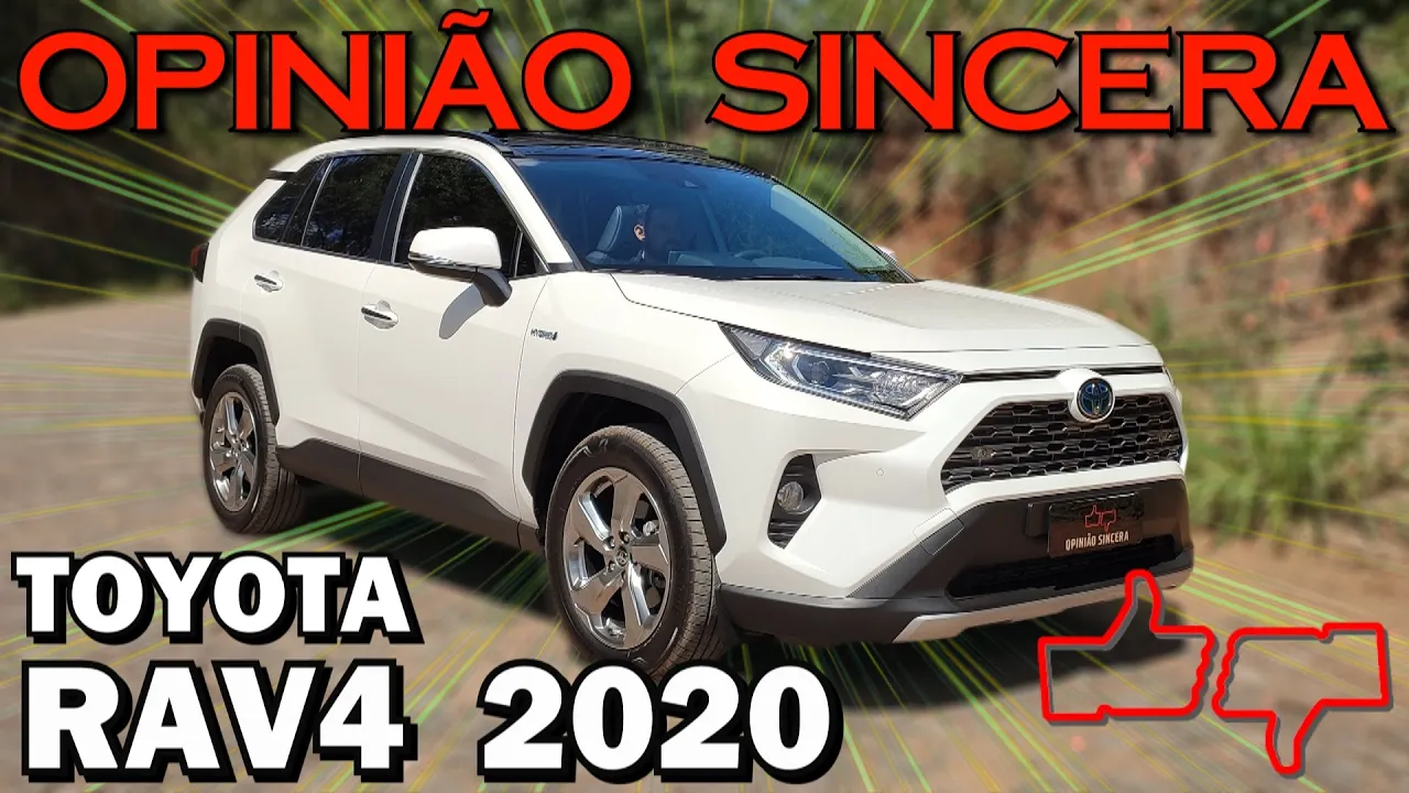 Toyota RAV4 SX Connect Hybrid 2020 - O melhor, caro e mais econômico SUV do Brasil!
